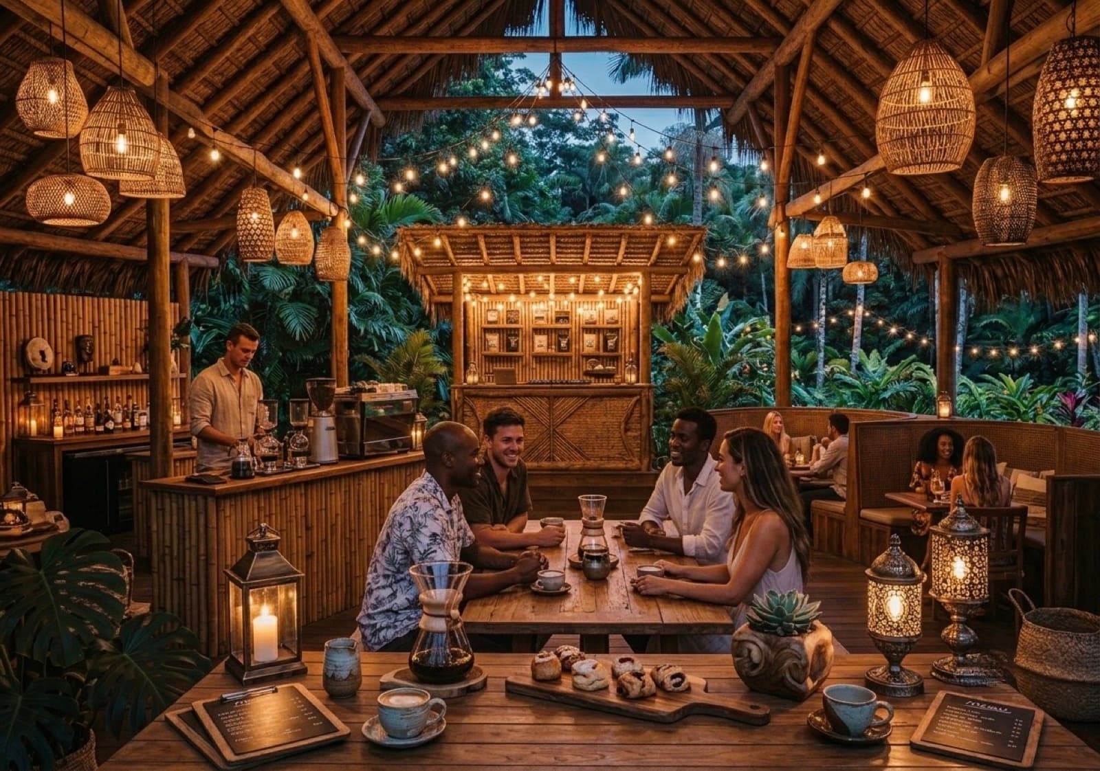 NATURO PURE · PREMIUM BEACHFRONT CAFÉ
