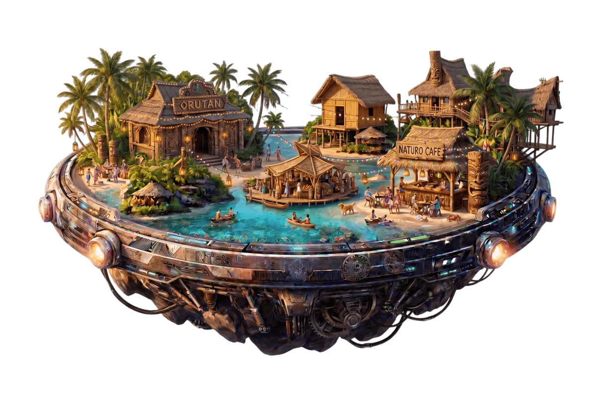 Naturo World floating island