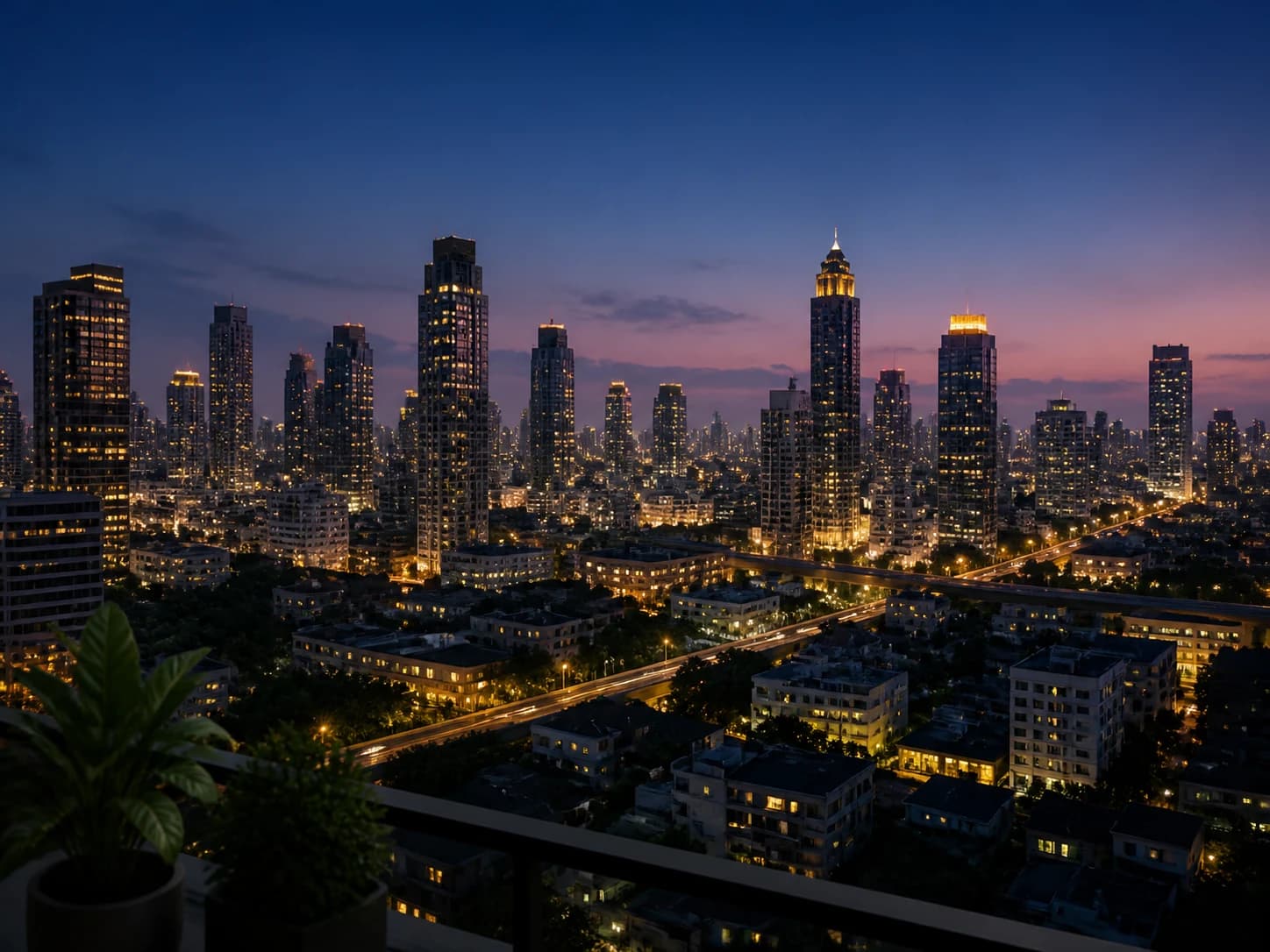 Konzeptvisualisierung: BANGKOK SKYLINE