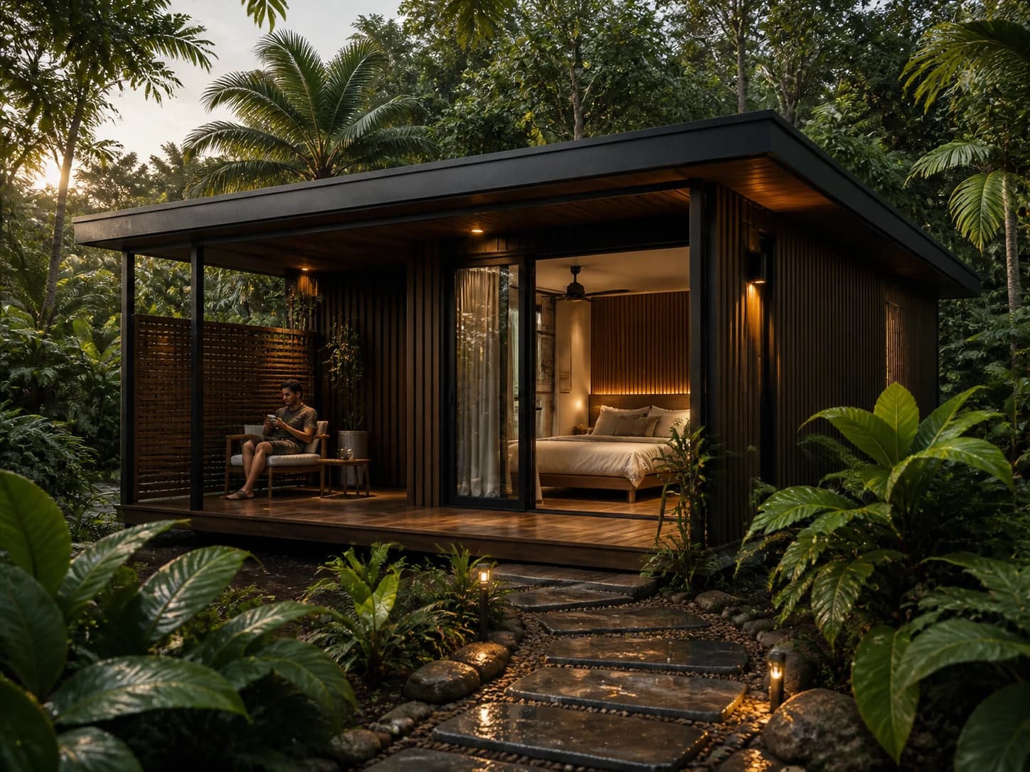 Konzeptvisualisierung: NATURE LODGE