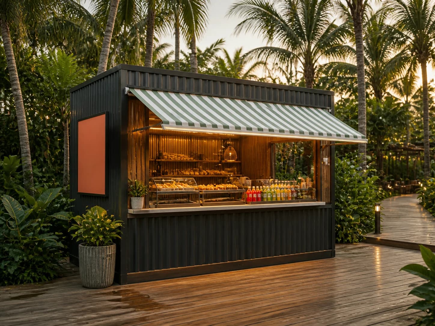 Konzeptvisualisierung: TAKE-AWAY-KIOSK